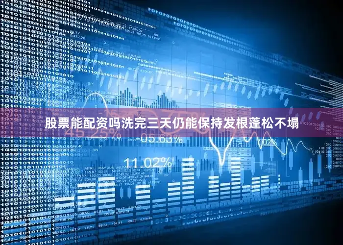 股票能配资吗洗完三天仍能保持发根蓬松不塌